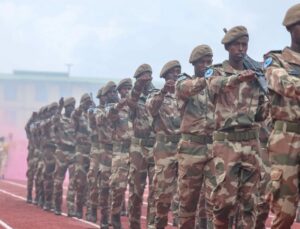 Somali’de TSK tarafından eğitilen Gorgor Özel Kuvvetleri’nden gövde gösterisi