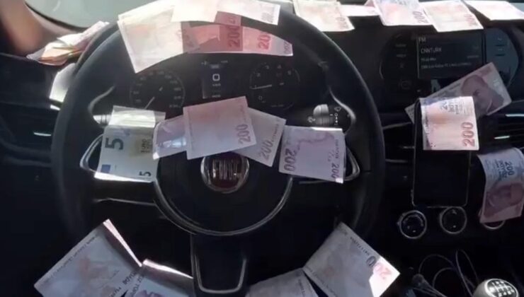 Bir taksici günlük yararını paylaştı