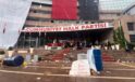 CHP Genel Merkezi tahliye sonrası görüntülendi