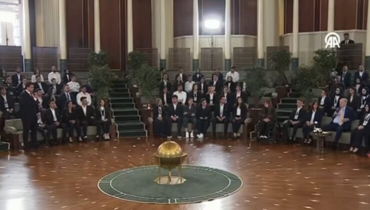 Cumhurbaşkanı Erdoğan ve İstek Kayaalp ortasında samimi diyalog: Maksat olimpiyat şampiyonluğu