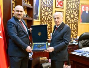 Devlet Bahçeli, Kerkük Valisi Muhammed Seman Ağa’yı Kabul Etti