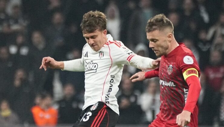 Gaziantep FK – Beşiktaş maçının olası 11’leri