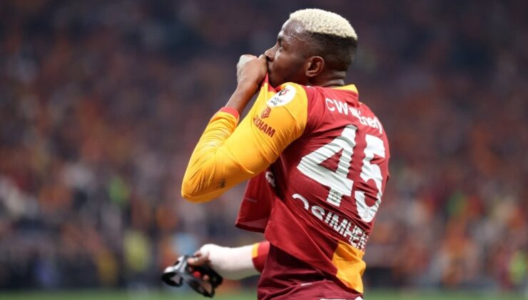 Victor Osimhen’in Galatasaray karnesi: 72 gollük katkı…