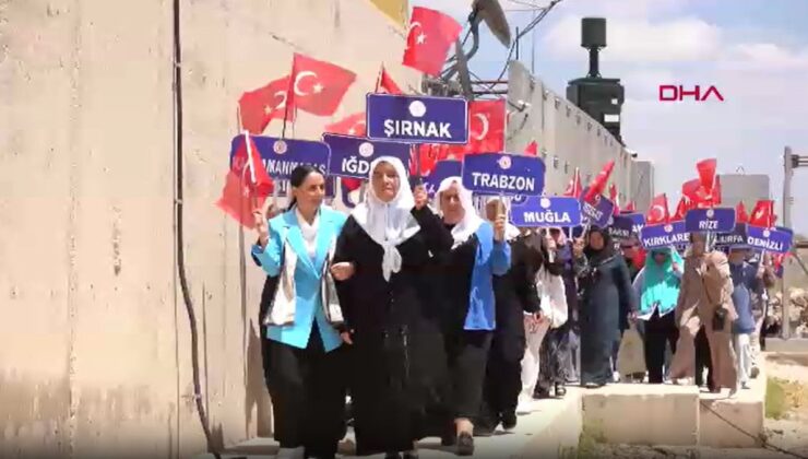 Şehit ailelerinden Cudi Dağı’ndaki şehitliğe ziyaret