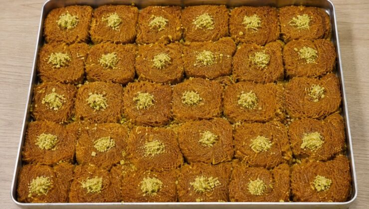 Bingöl burma kadayıfı artık tescilli